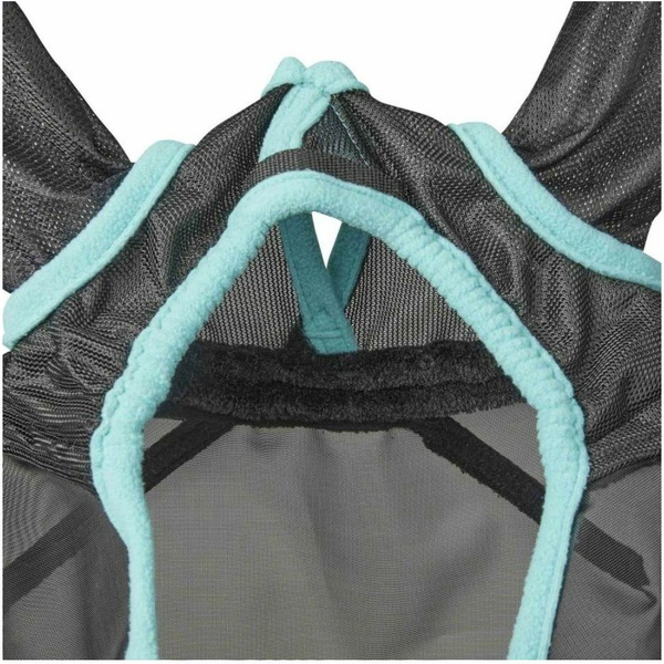 Weatherbeeta Comfitec Deluxe Fine Mesh Fly Mask With Ears & Nose 1006941 - Turquoise